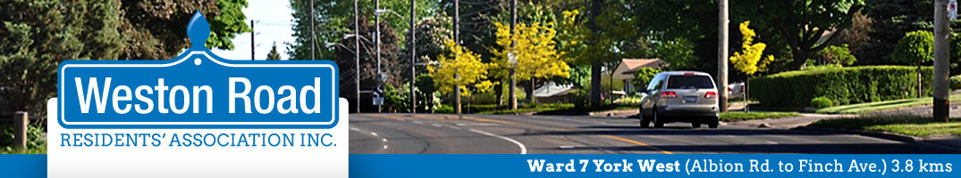 Weston Road Residents Association